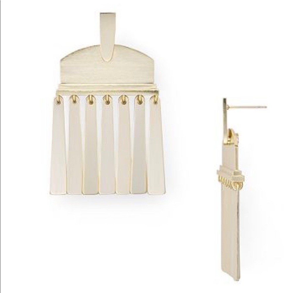 KENDRA SCOTT Layne Statement Earrings - GOLD